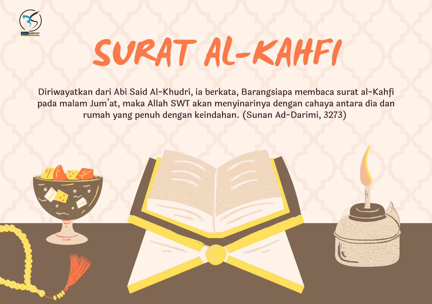 KEUTAMAAN MEMBACA SURAT AL-KAHFI DI HARI JUM’AT