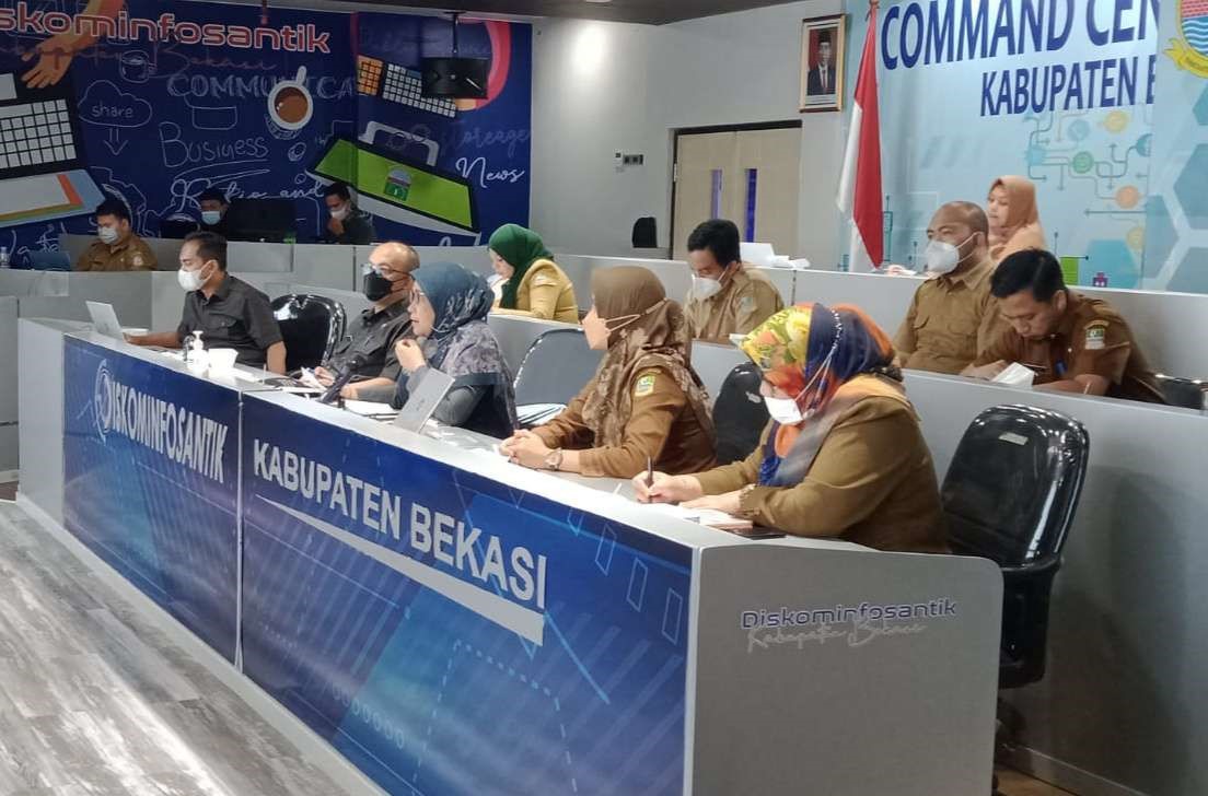 RAPAT PENYUSUNAN AWAL RENSTRA KABUPATEN BEKASI OLEH BAPPEDA