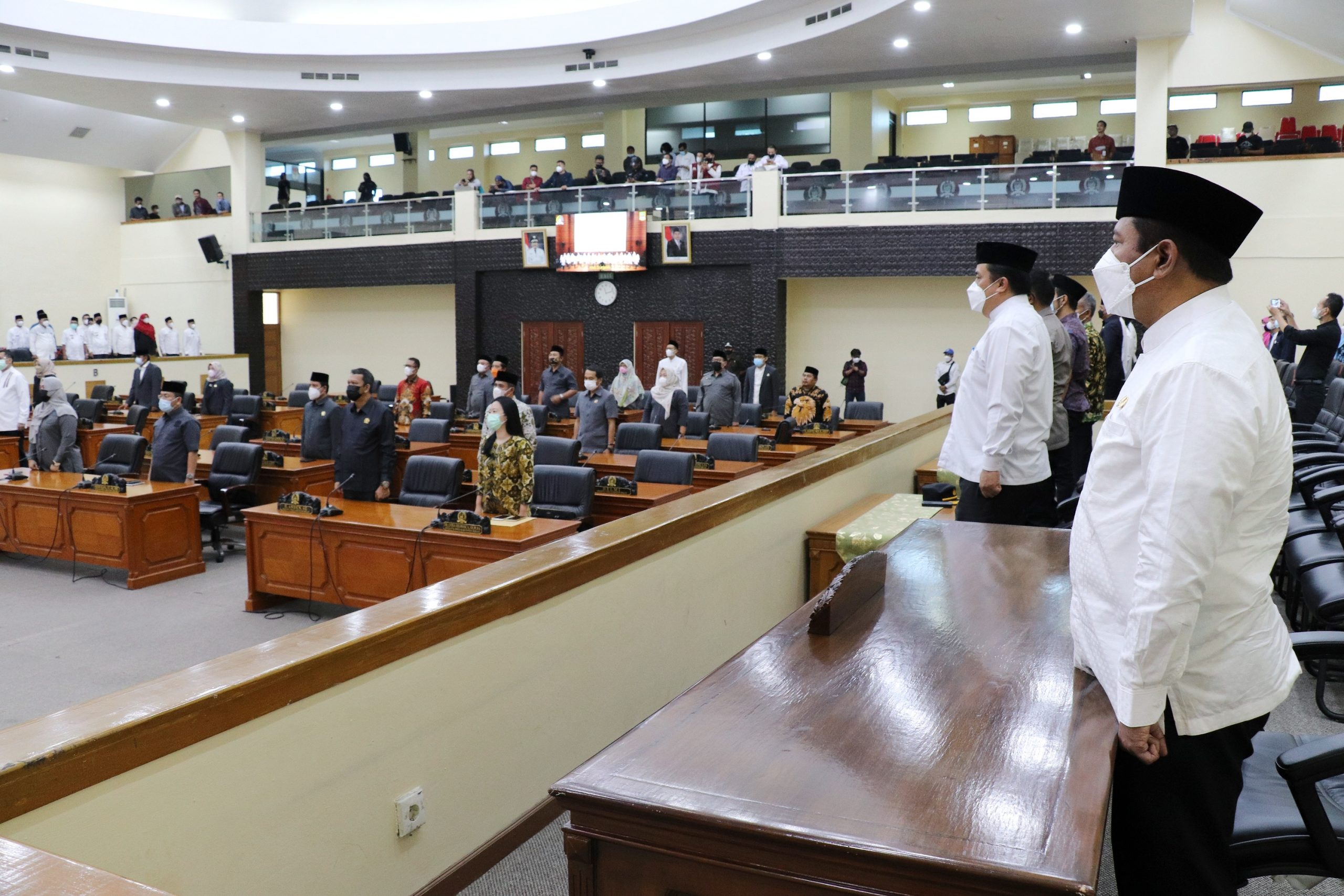 Kehadiran Plt Bupati Bekasi, Akhmad Marjuki Hadiri Rapat Paripurna DPRD Kabupaten Bekasi