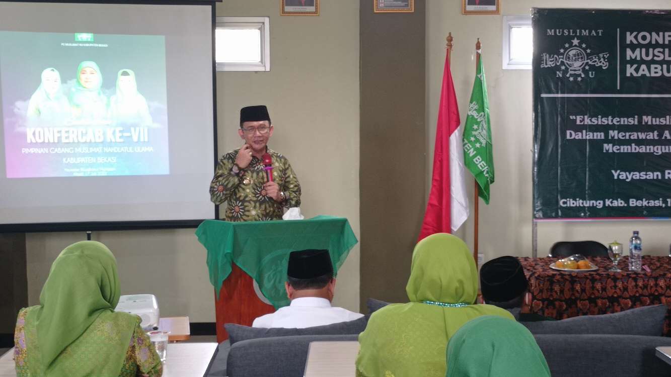 Pj Bupati Bekasi : Muslimat NU Benteng Kaum Perempuan sebagai Pendidik dalam Keluarga