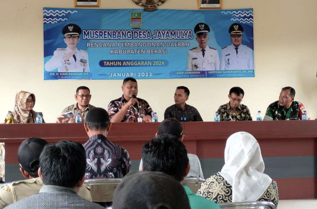 Sejumlah Desa di Kecamatan Serang Baru Mulai Gelar Musrenbangdes